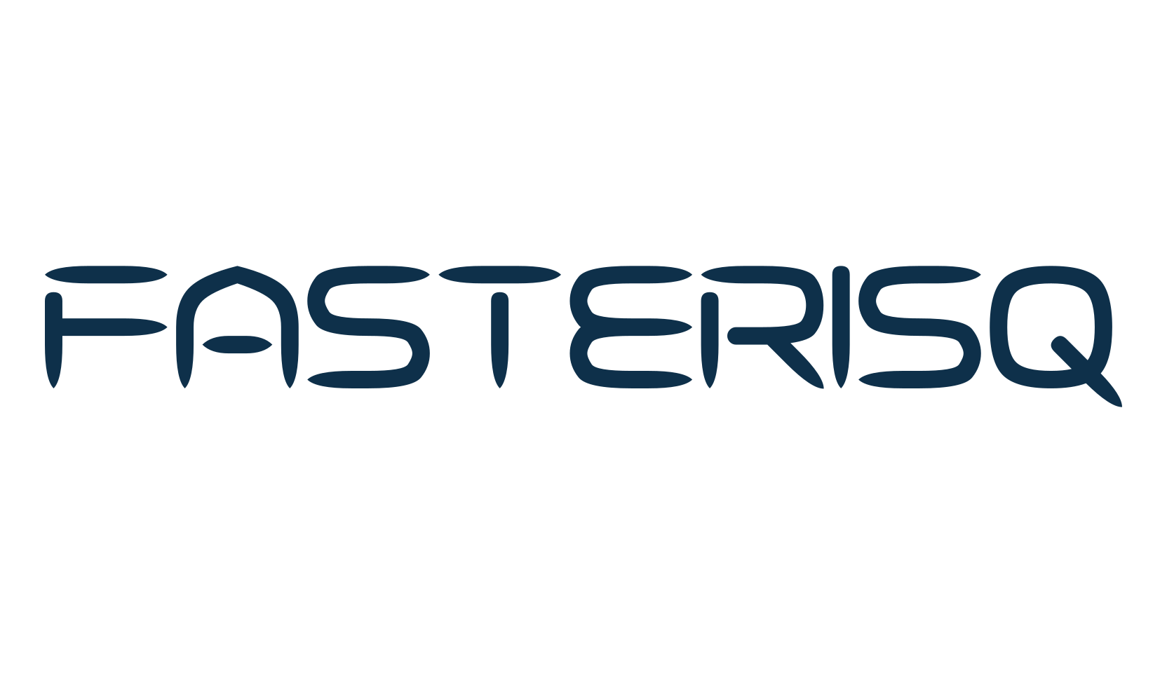Fasterisq, sci-fi font preview