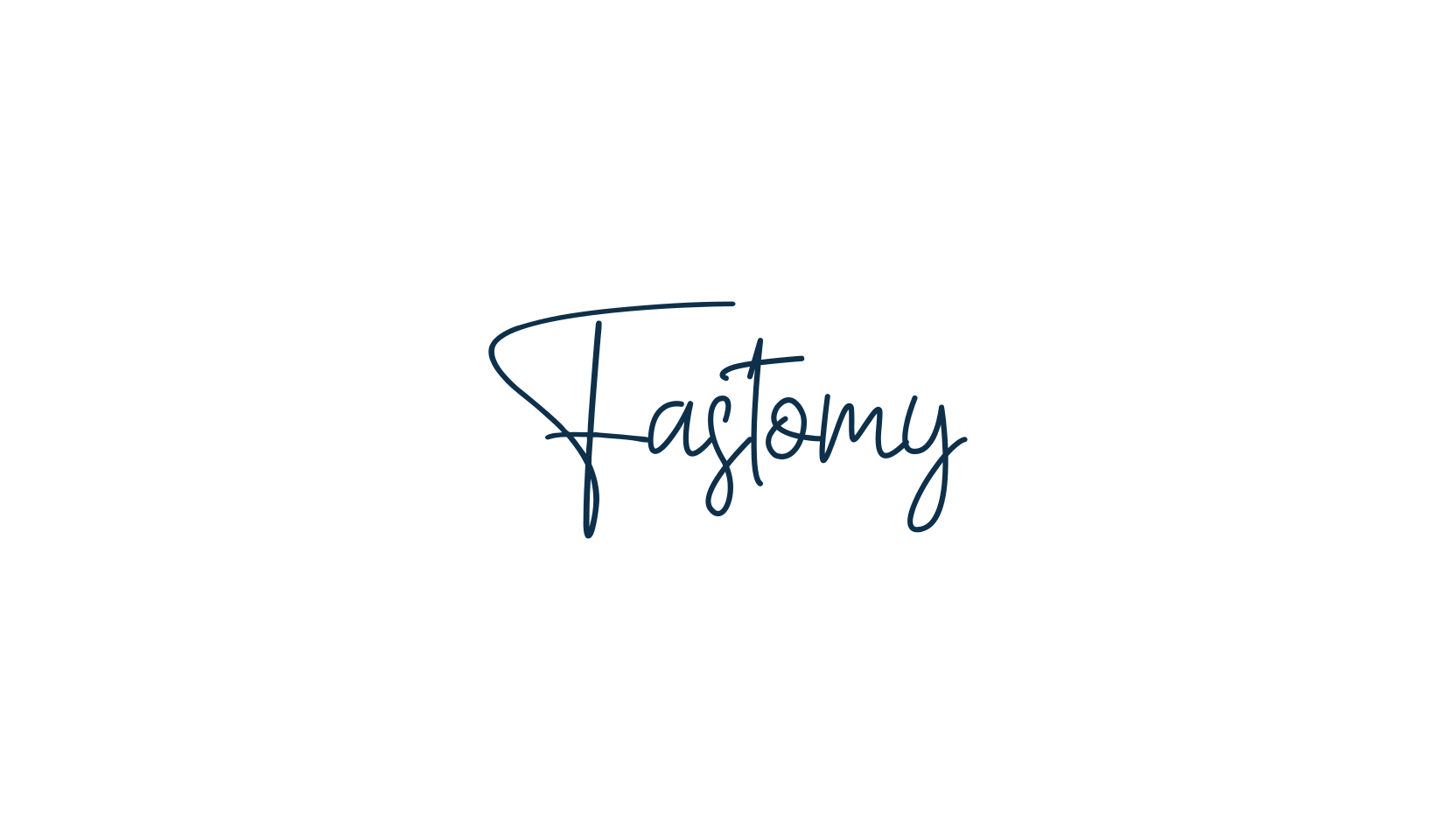 Fastomy, script handwritten fancy decorative calligraphy font preview