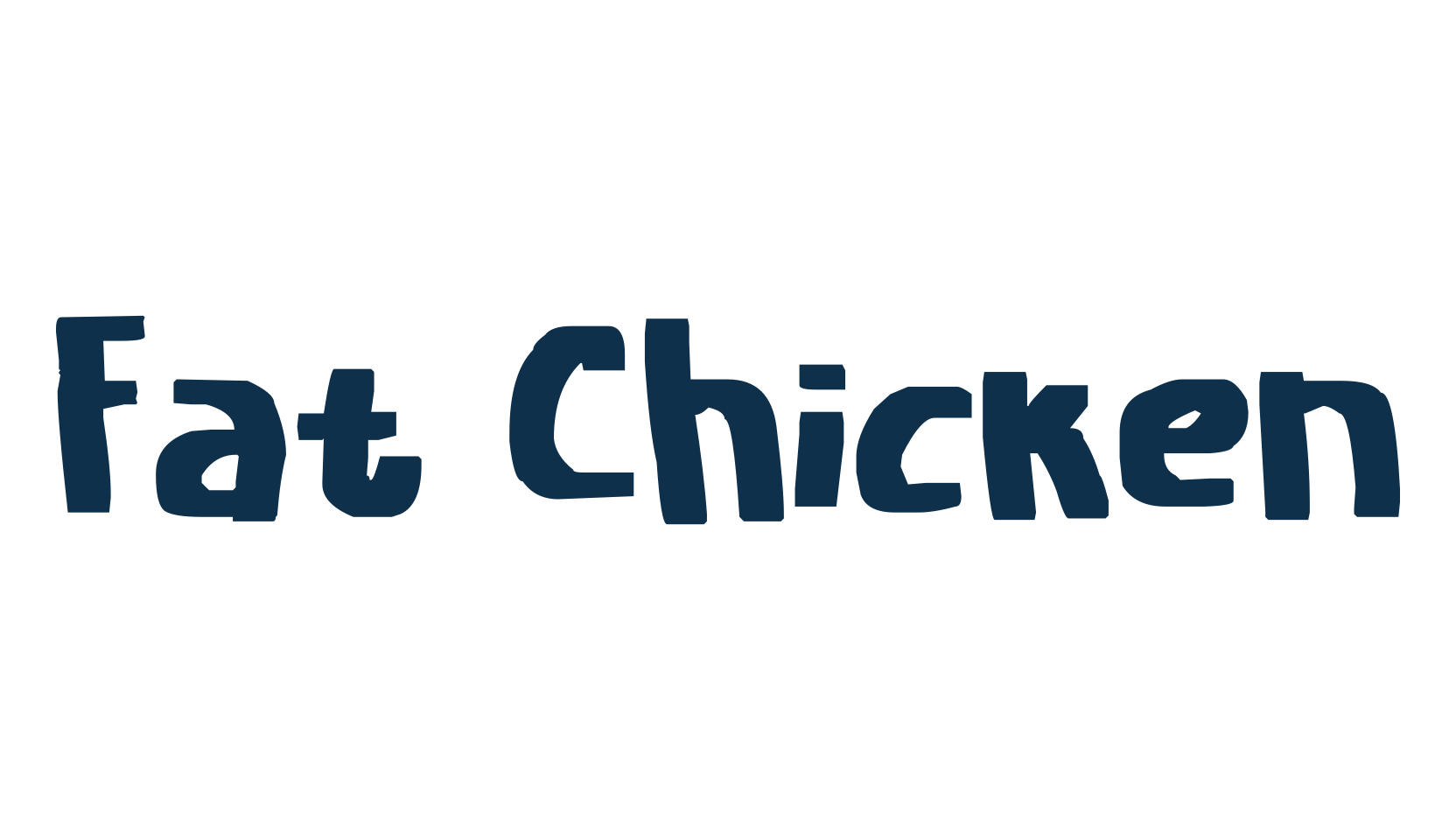 Fat Chicken, various font preview