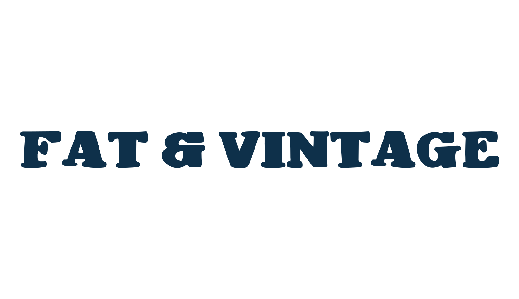 Fat & Vintage, fancy cartoon decorative font preview