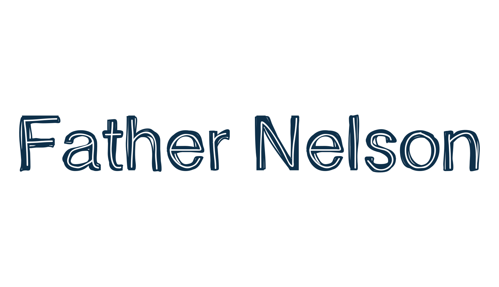 Father Nelson, various font preview