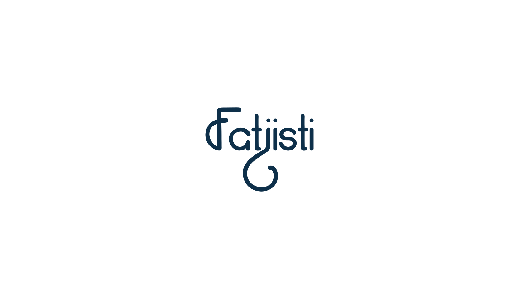 Fatjisti, fancy various decorative font preview