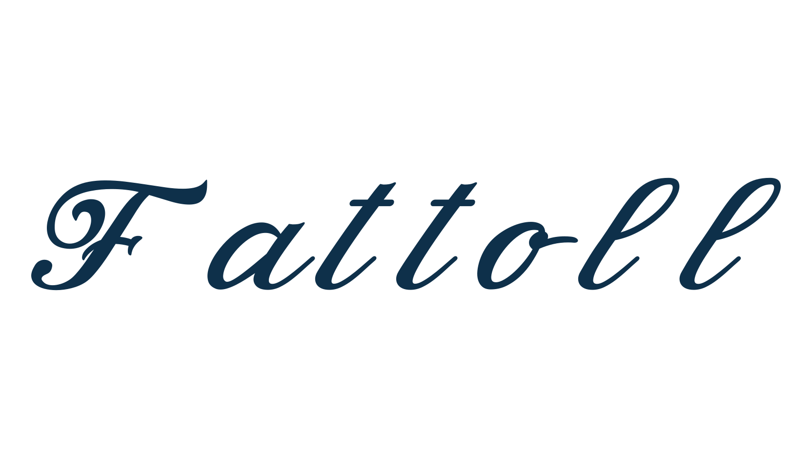 Fattoll, display market font preview