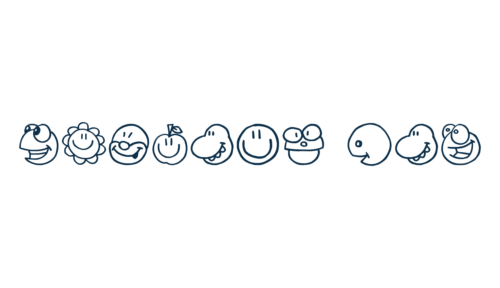 Fazings One, fancy decorative font preview