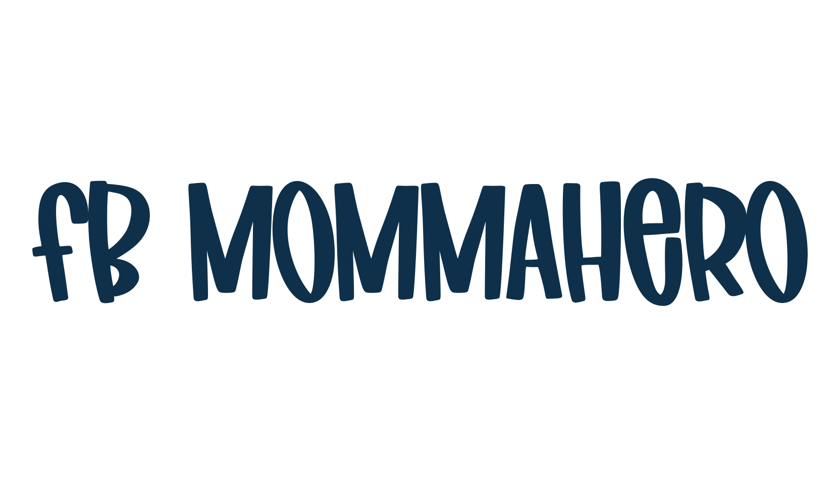 Fb Mommahero, fancy cartoon decorative comic font preview