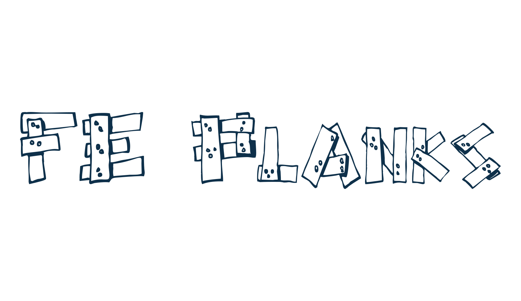 FE Planks, western font preview