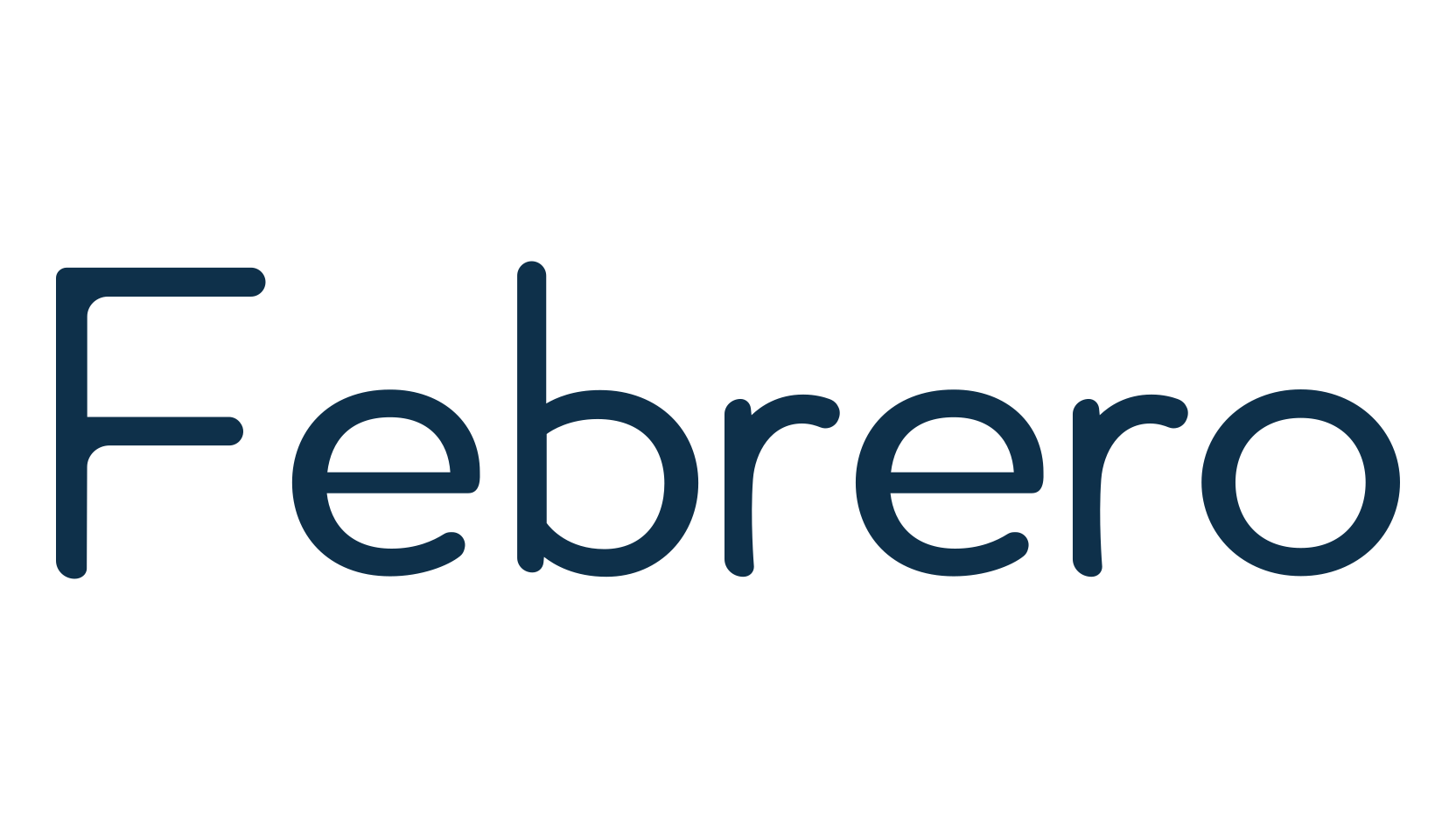 Febrero, basic sans serif font preview