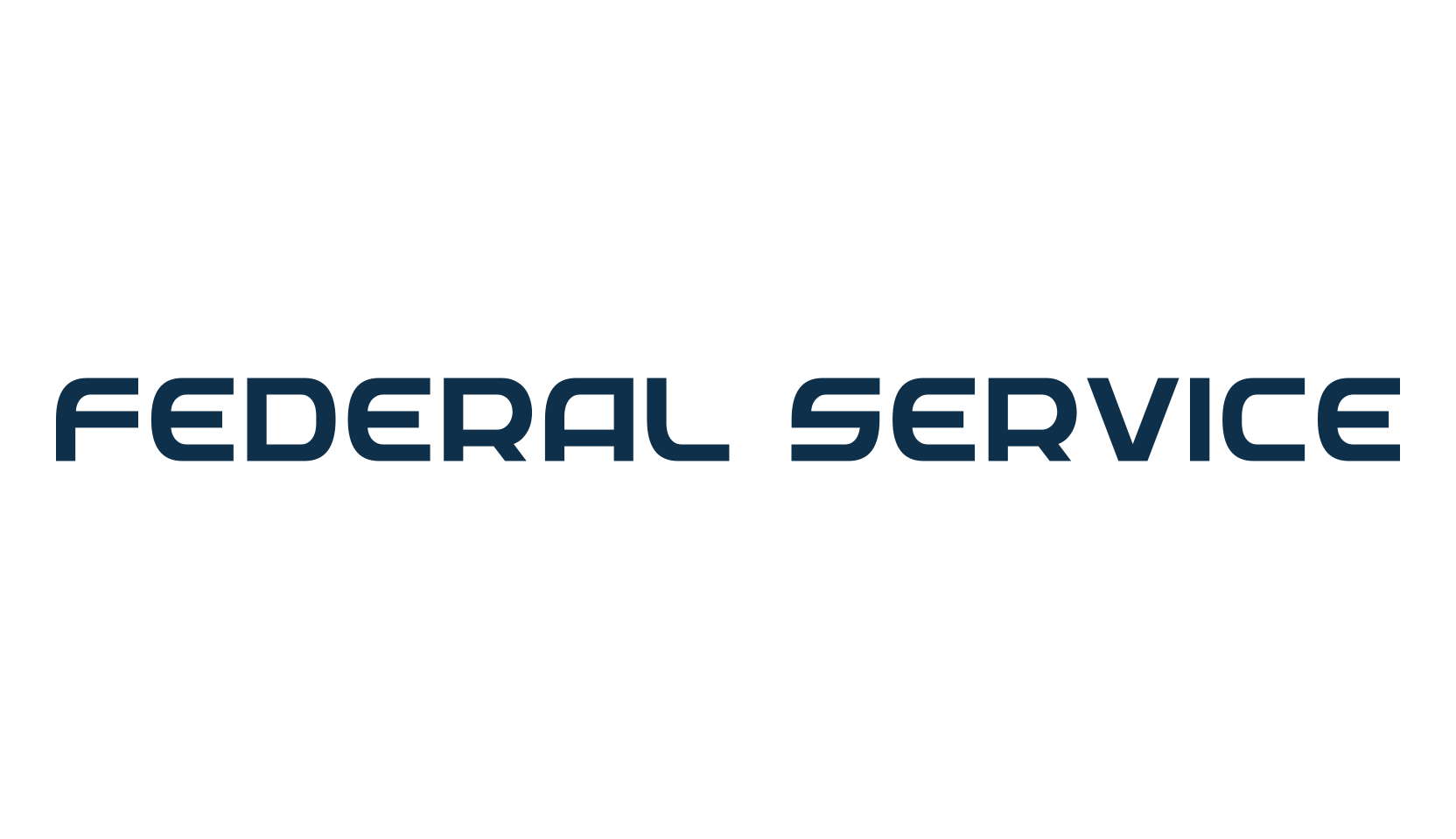 Federal Service, fancy various techno sci-fi font preview