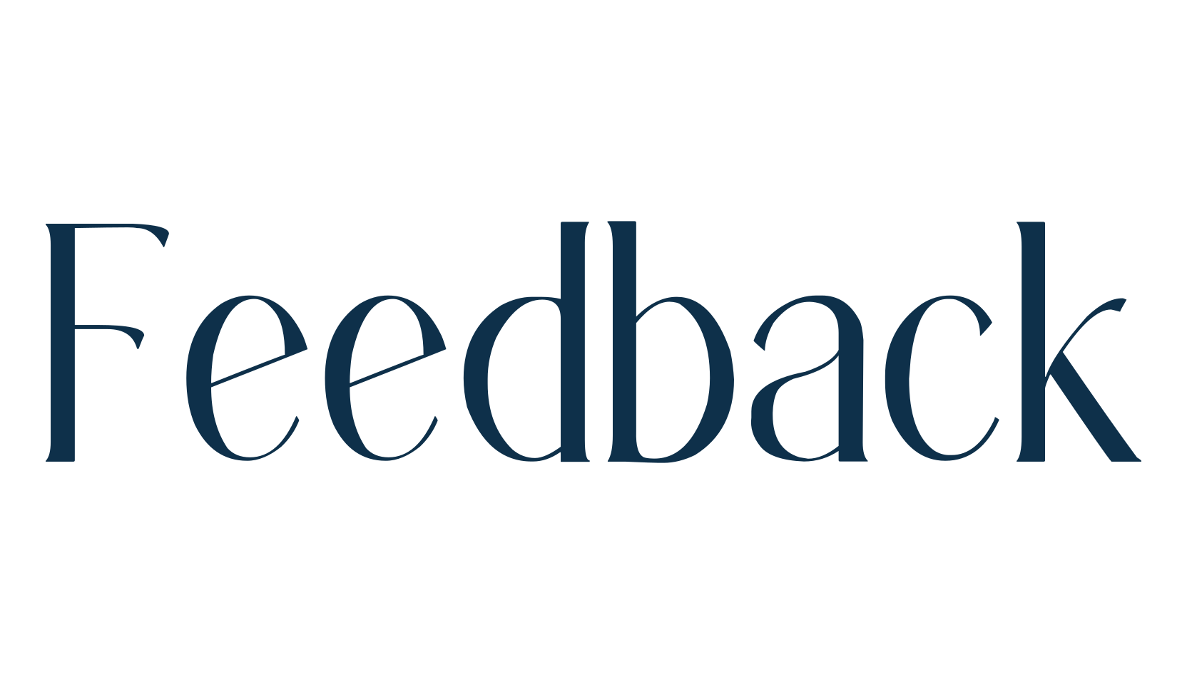 Feedback, various font preview