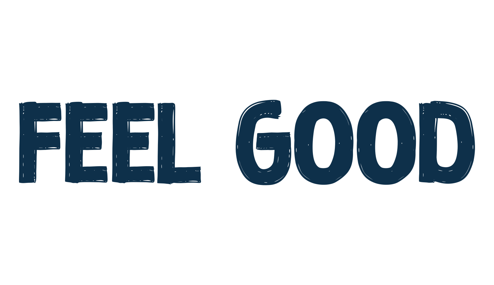 Feel Good, script brush fancy decorative calligraphy font preview