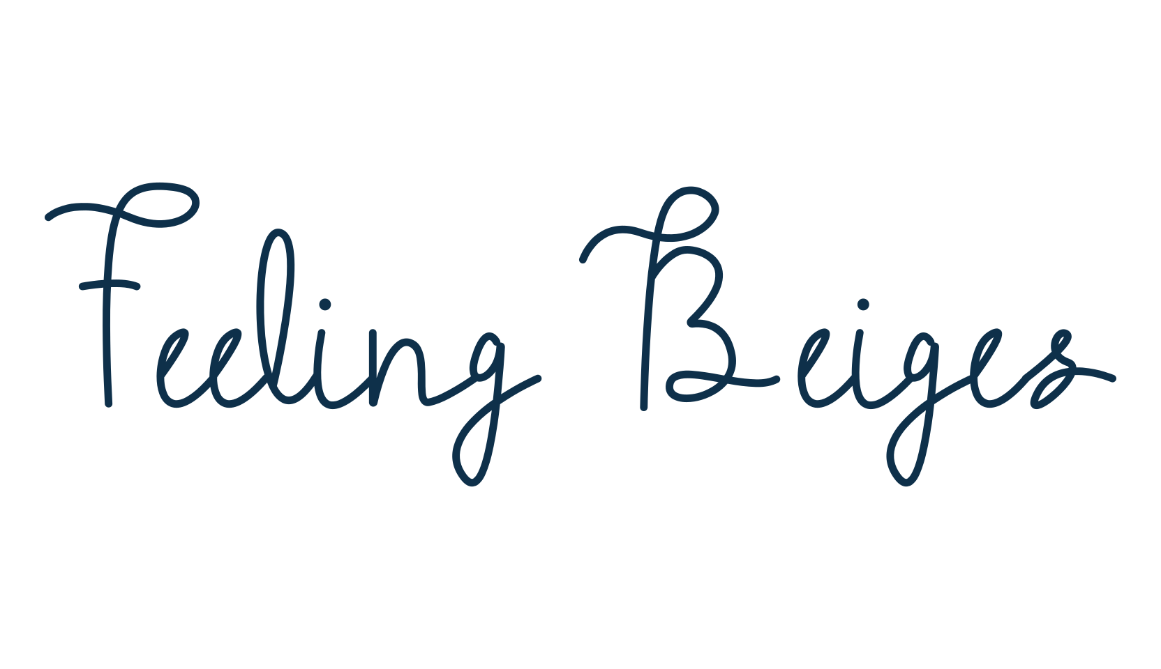 Feeling Beiges, fancy decorative font preview