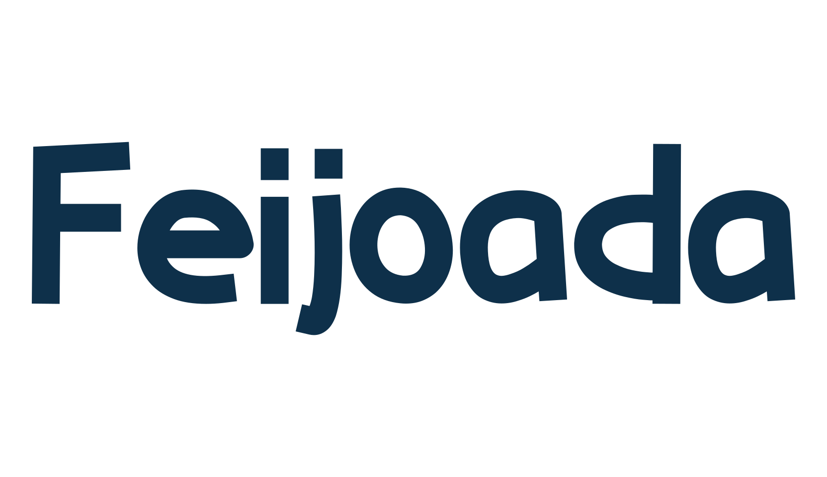 Feijoada, cartoon font preview