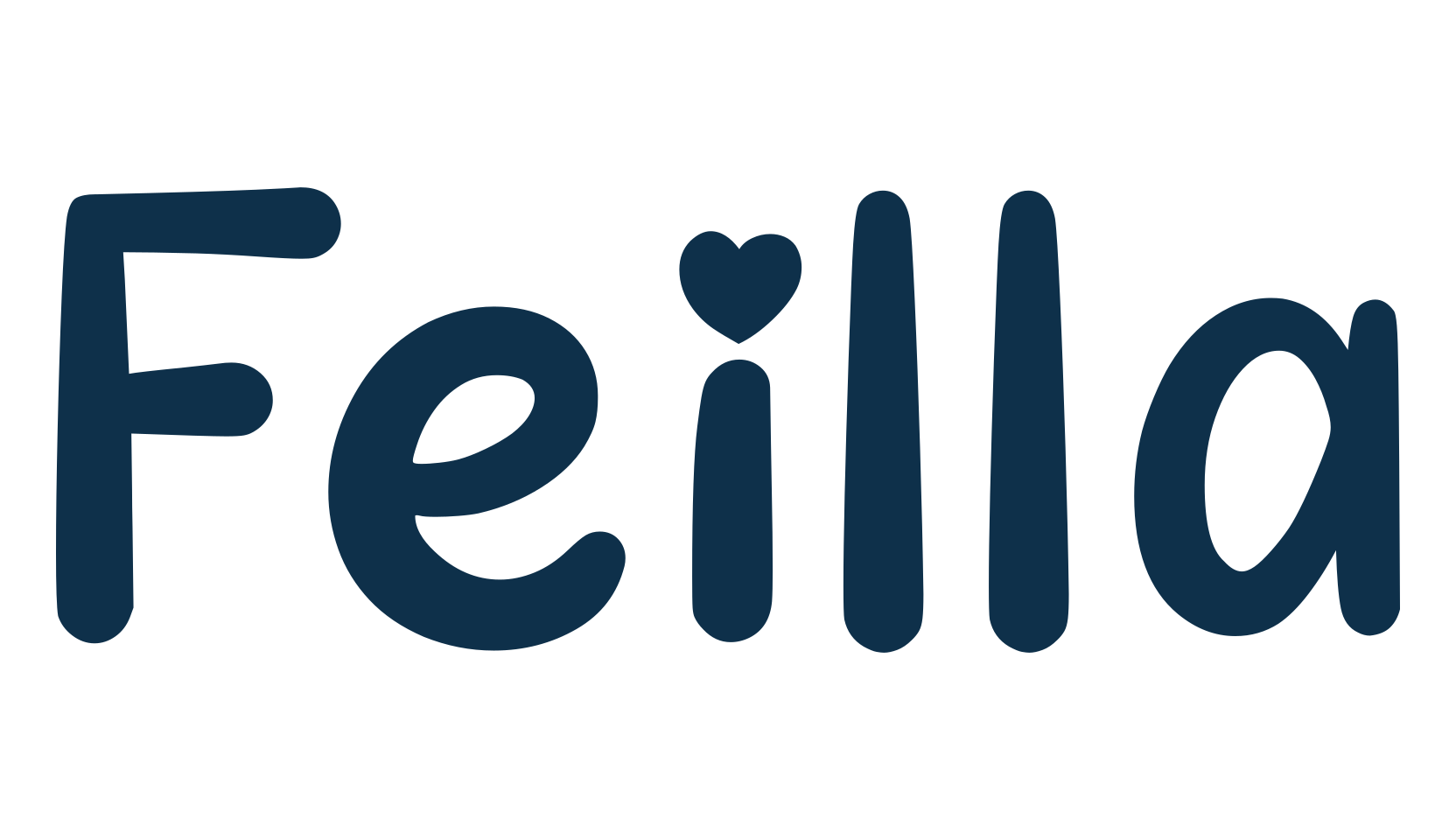 Feilla, fancy decorative font preview