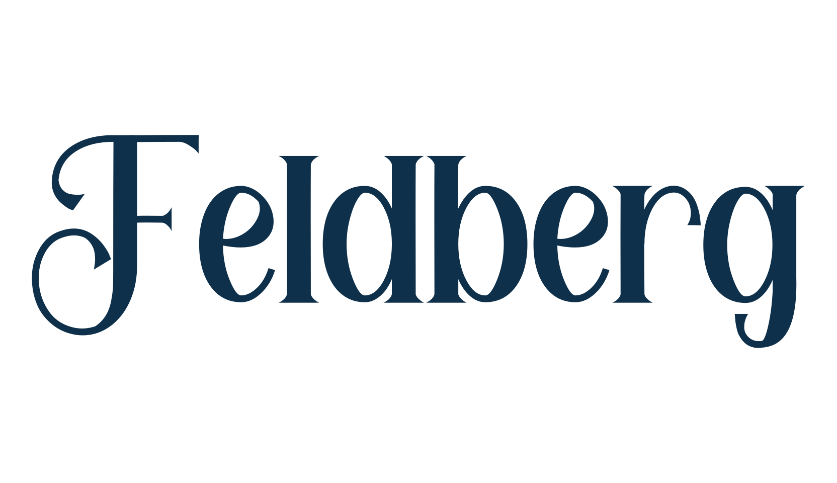 Feldberg, serif font preview