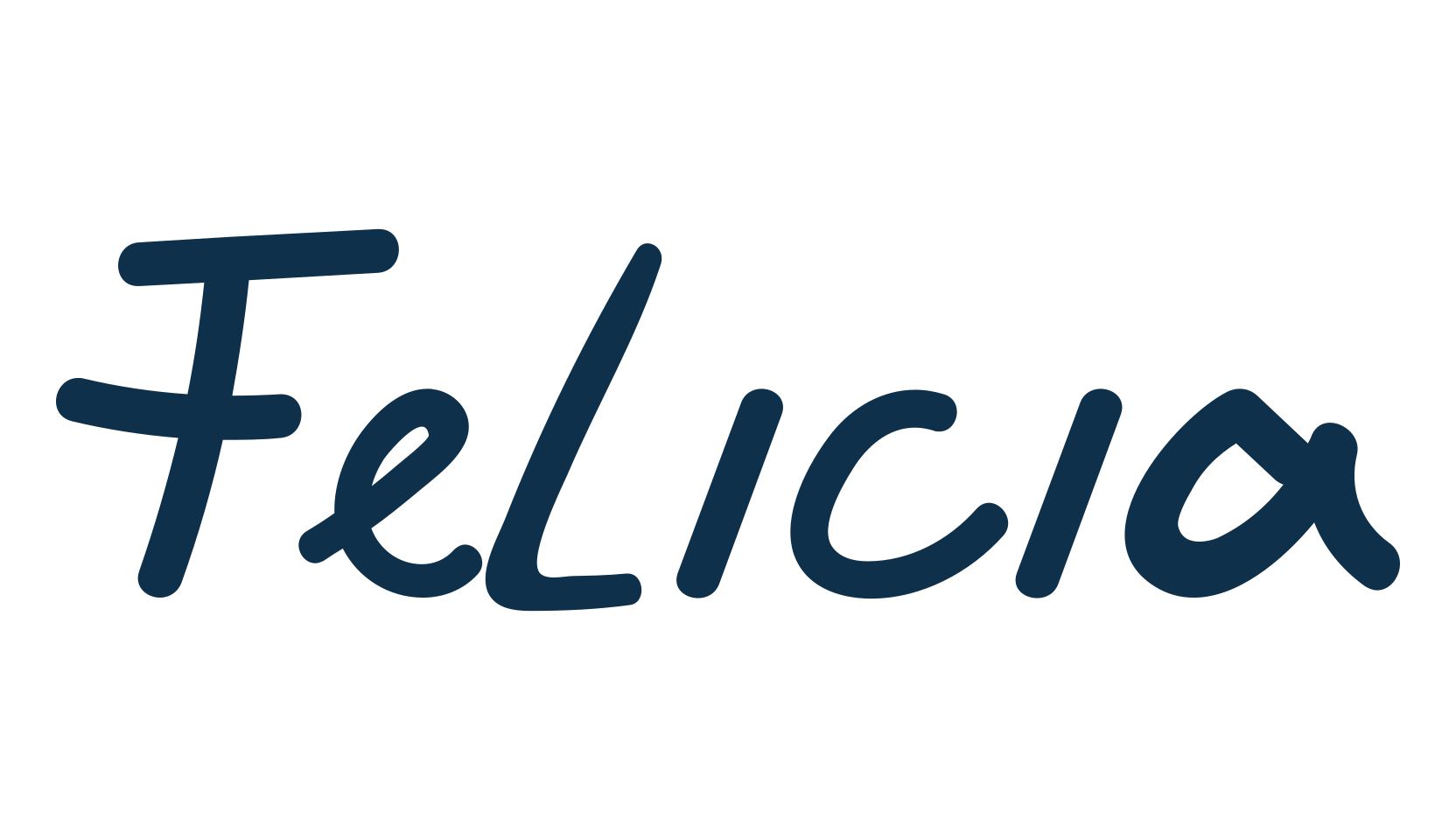 Felicia, script handwritten fancy decorative calligraphy font preview