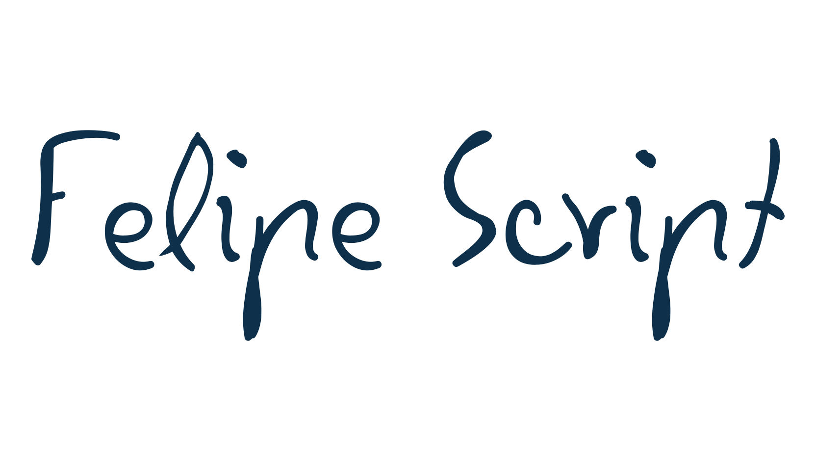 Felipe Script, script handwritten fancy decorative calligraphy font preview