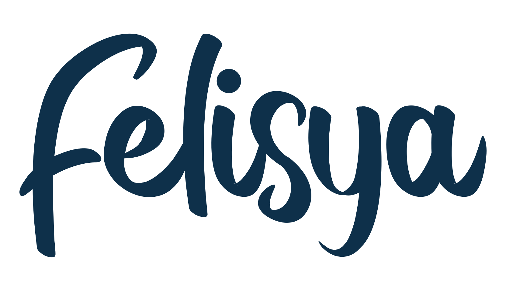 Felisya, fancy decorative font preview
