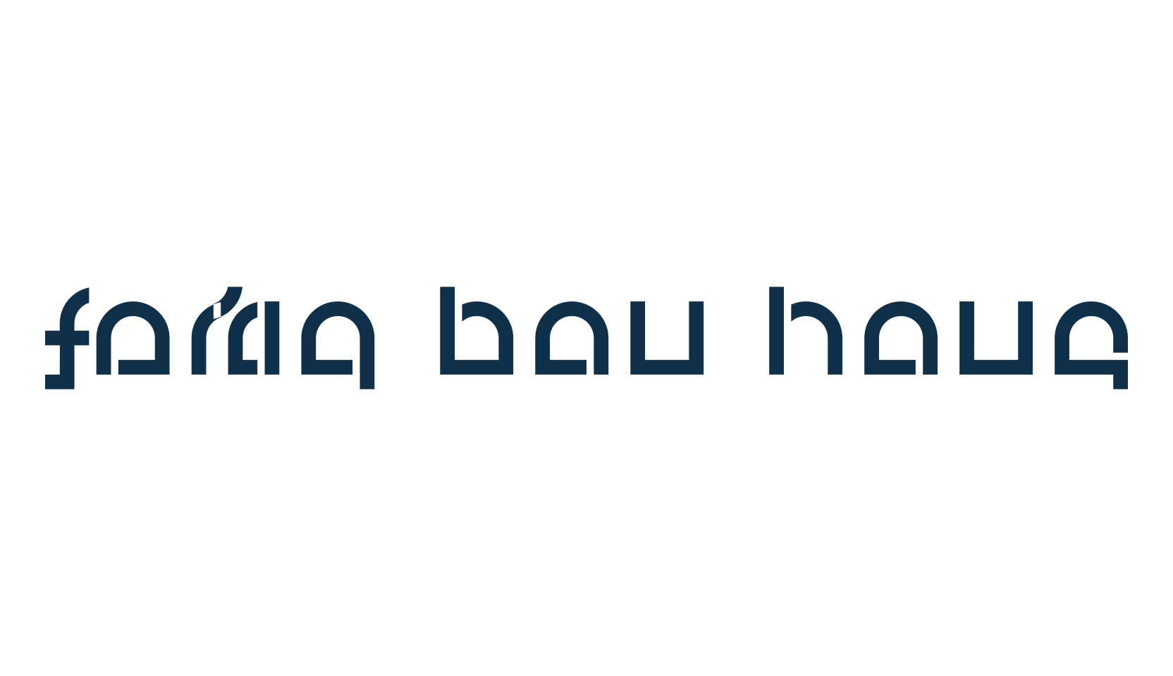 Fertig Bau Haus, sci-fi font preview