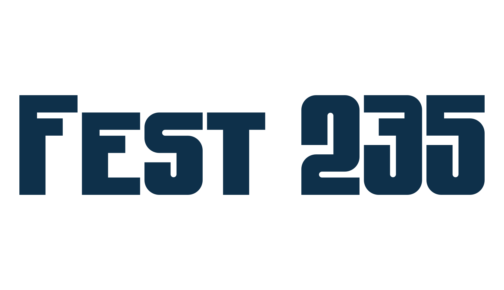 Fest 235, fancy groovy decorative font preview
