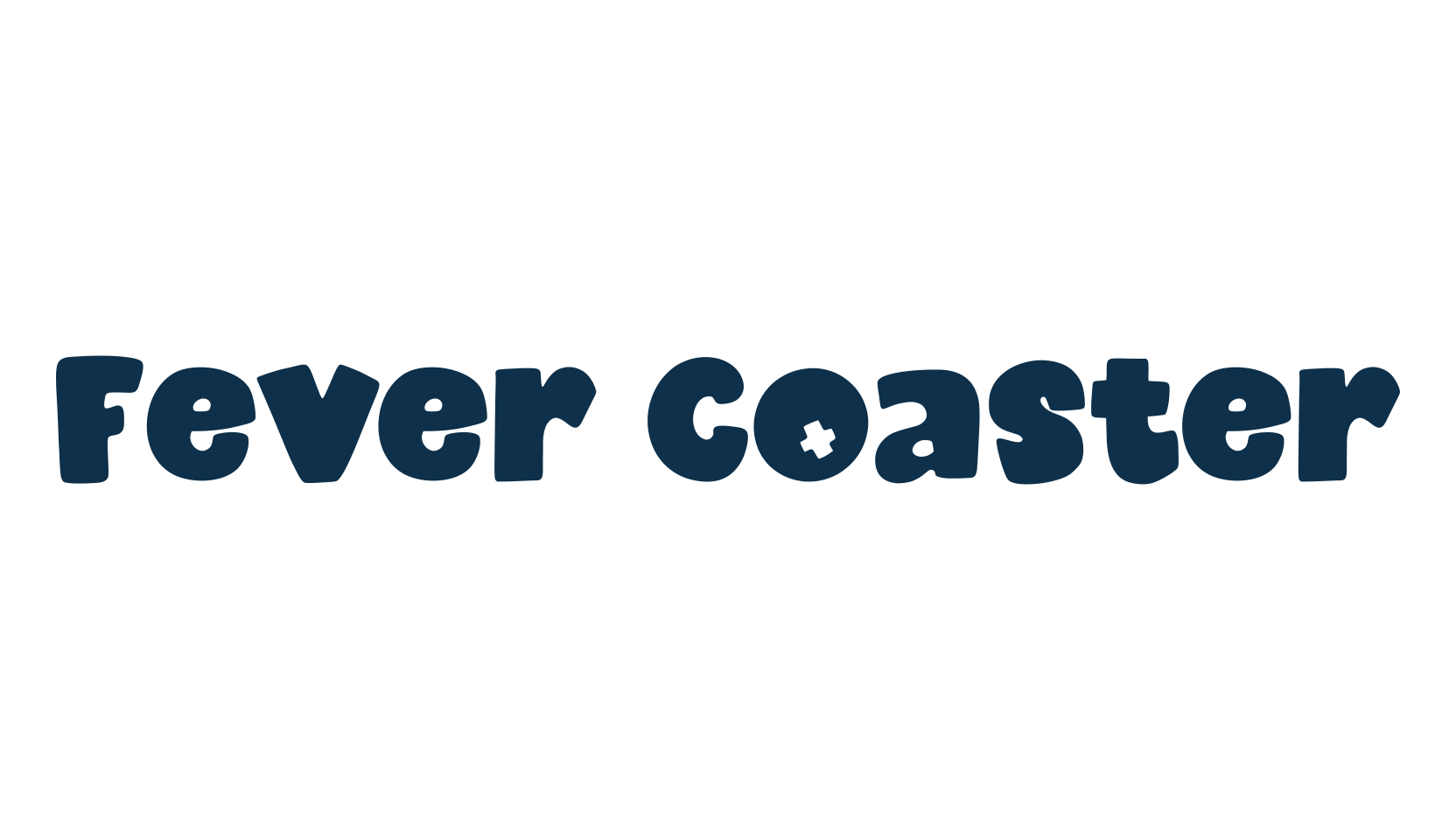 Fever Coaster, cartoon font preview