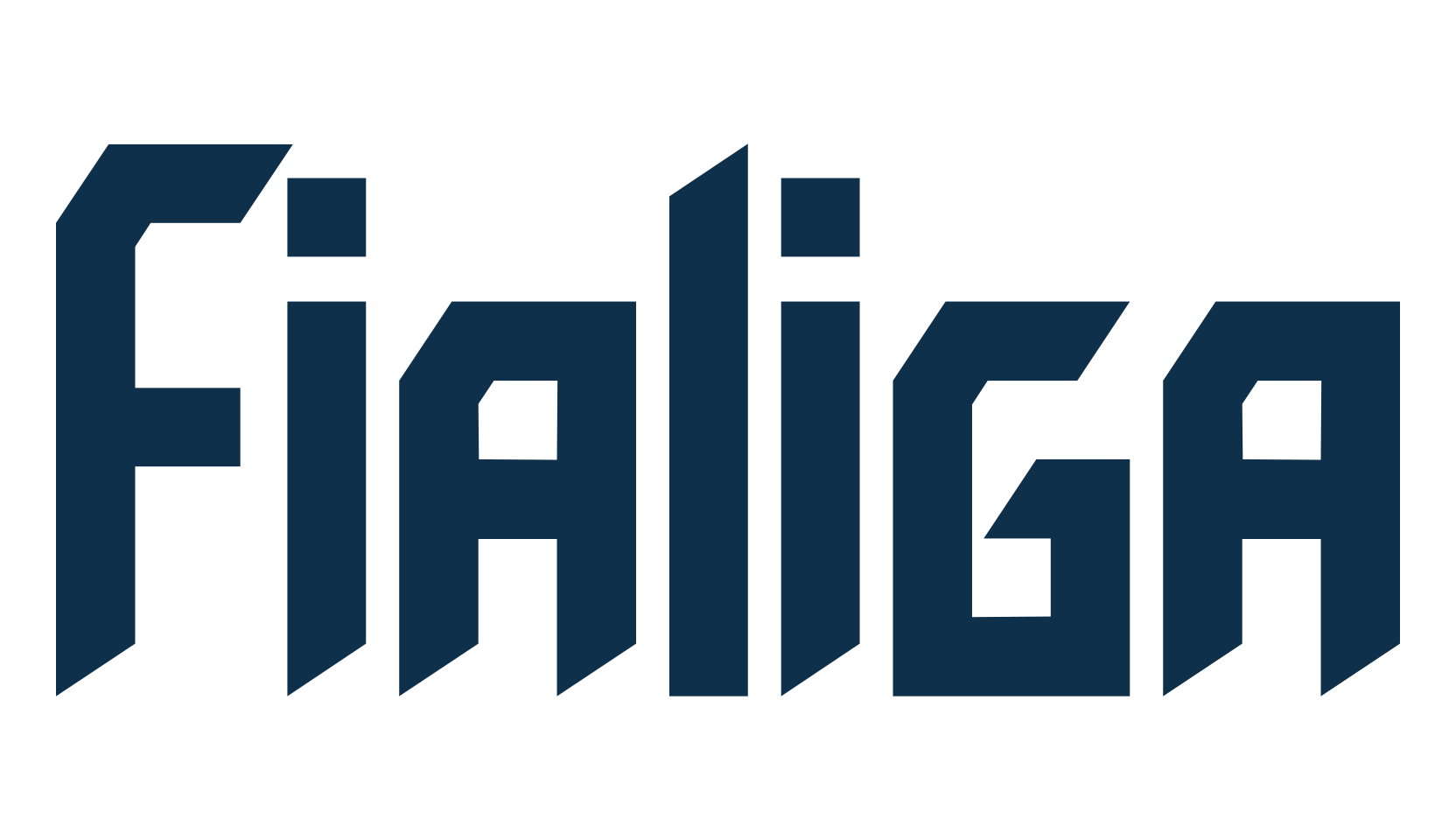 Fialiga, modern font preview