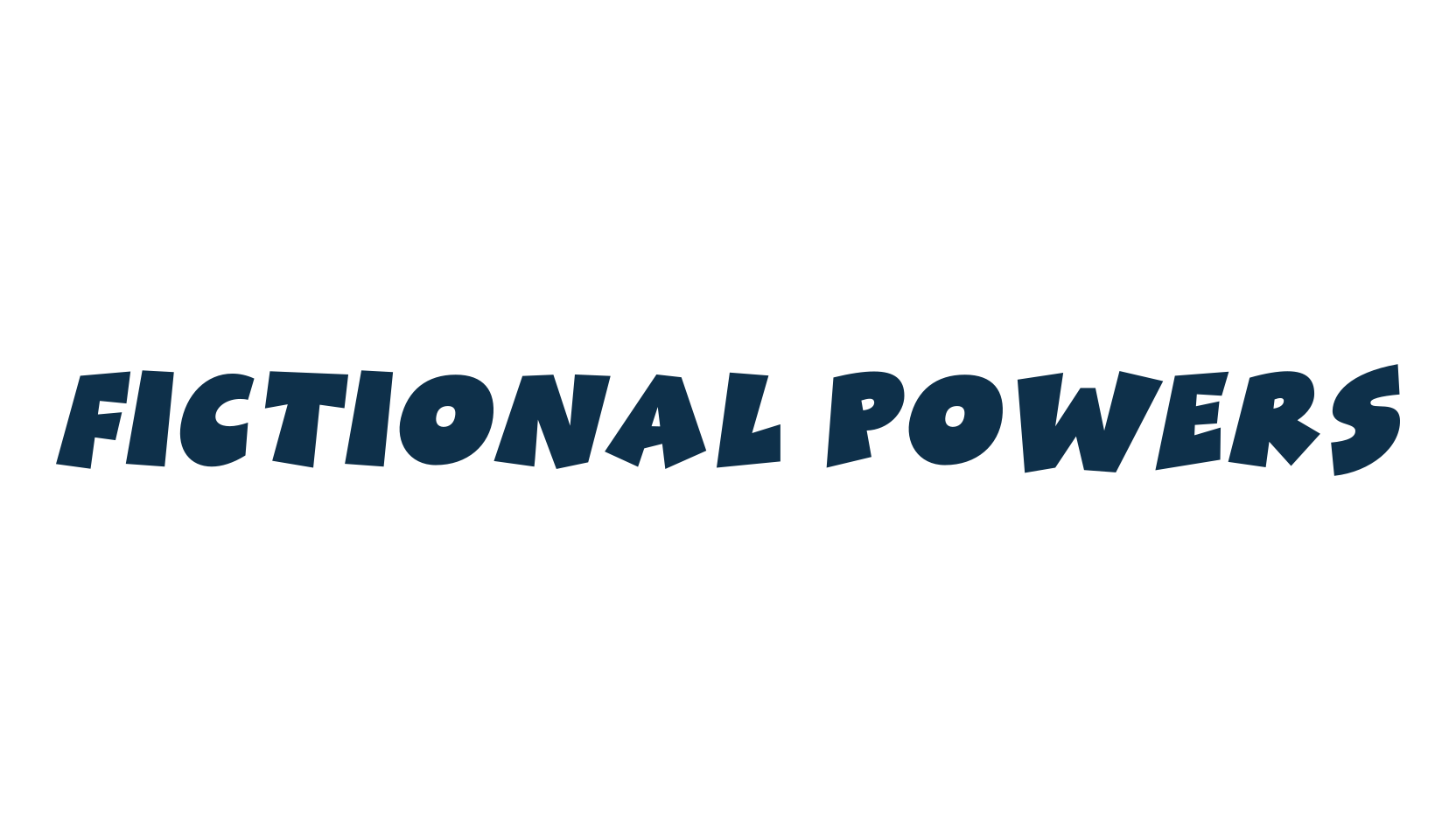 Fictional Powers, cartoon font preview
