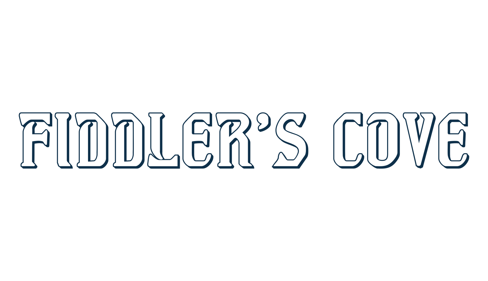 Fiddler's Cove, fancy various decorative font preview