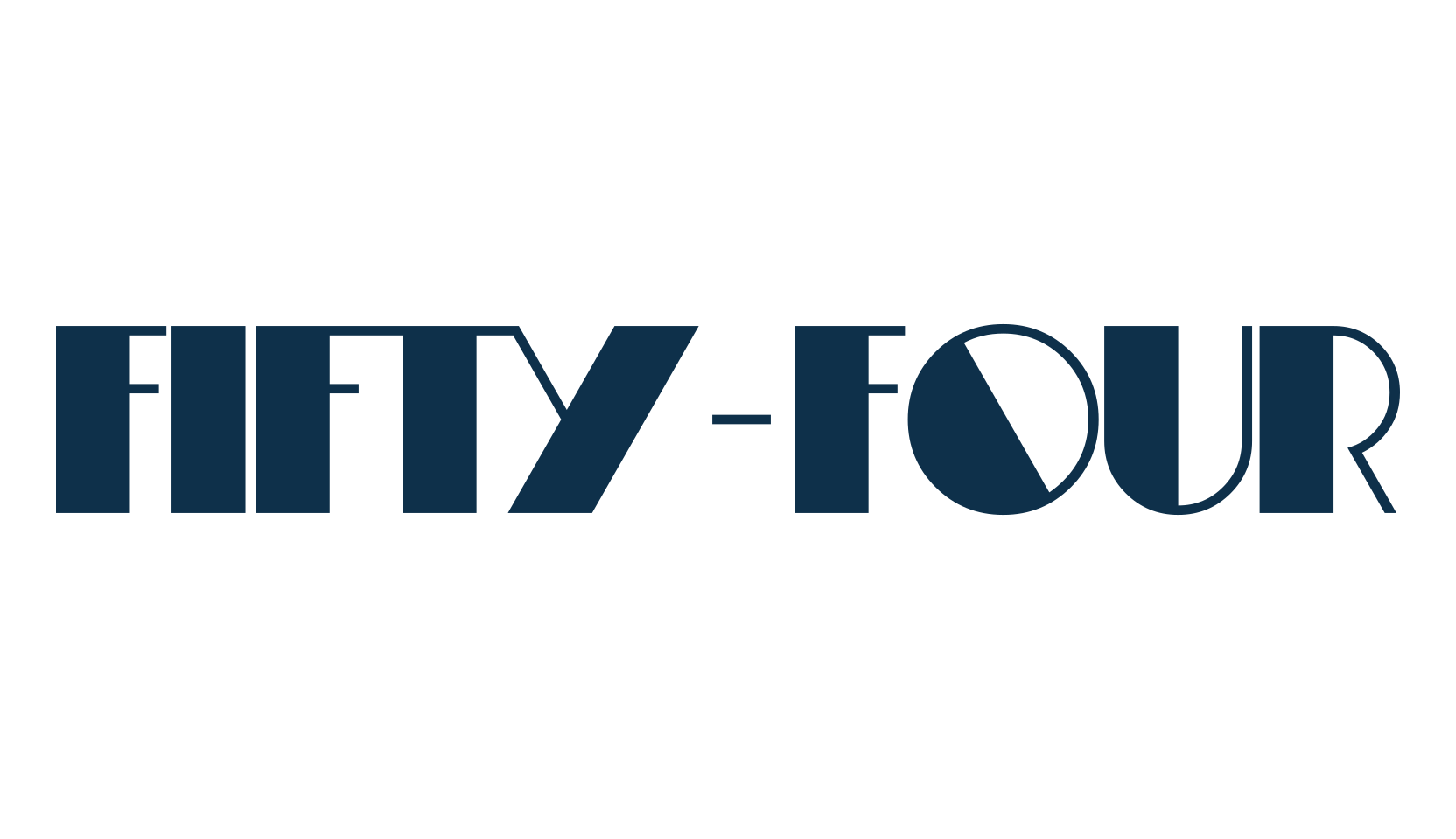 Fifty-Four, fancy retro decorative font preview