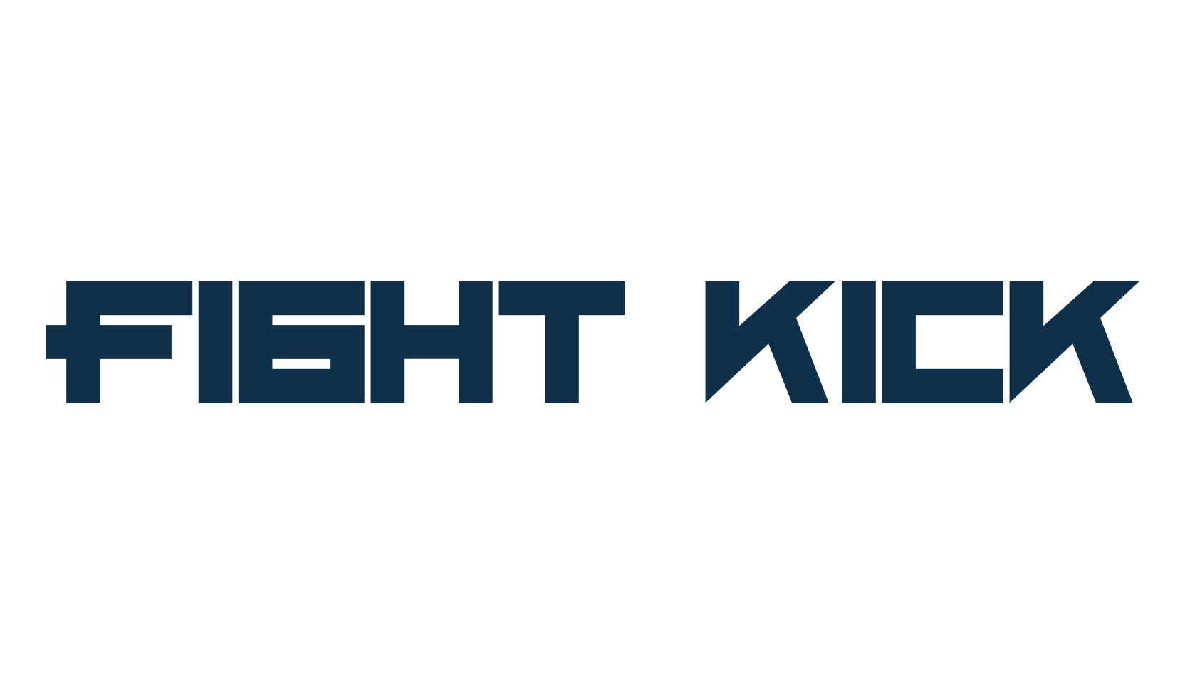 Fight Kick, fancy various techno sci-fi font preview