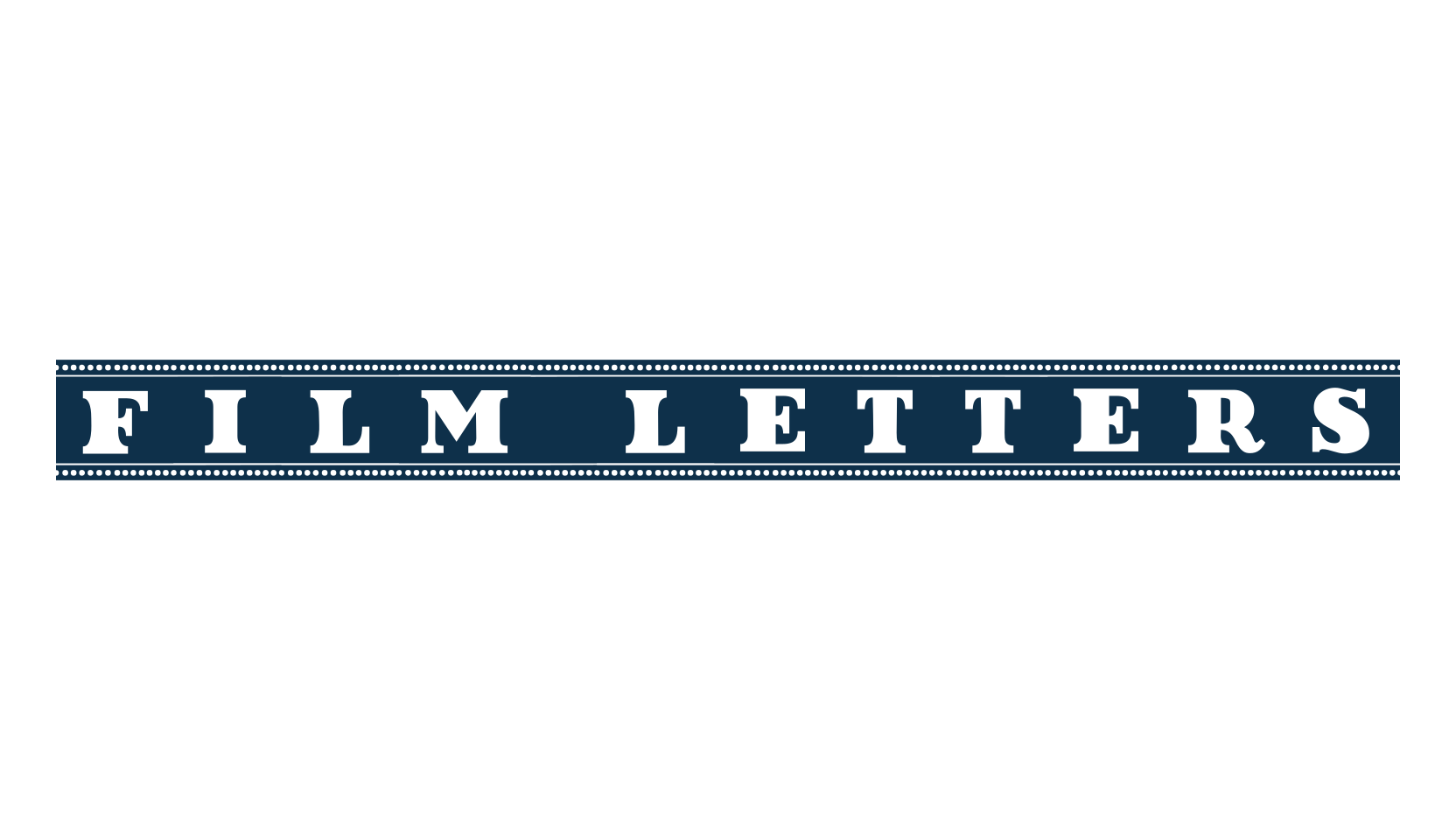 Film Letters, fancy decorative font preview