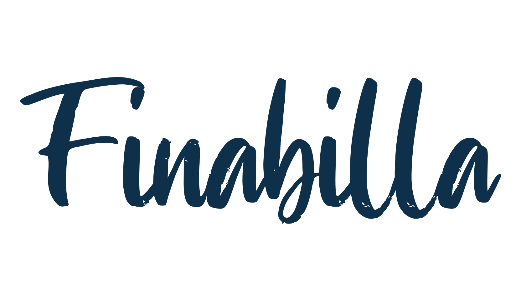 Finabilla, script handwritten fancy decorative calligraphy font preview