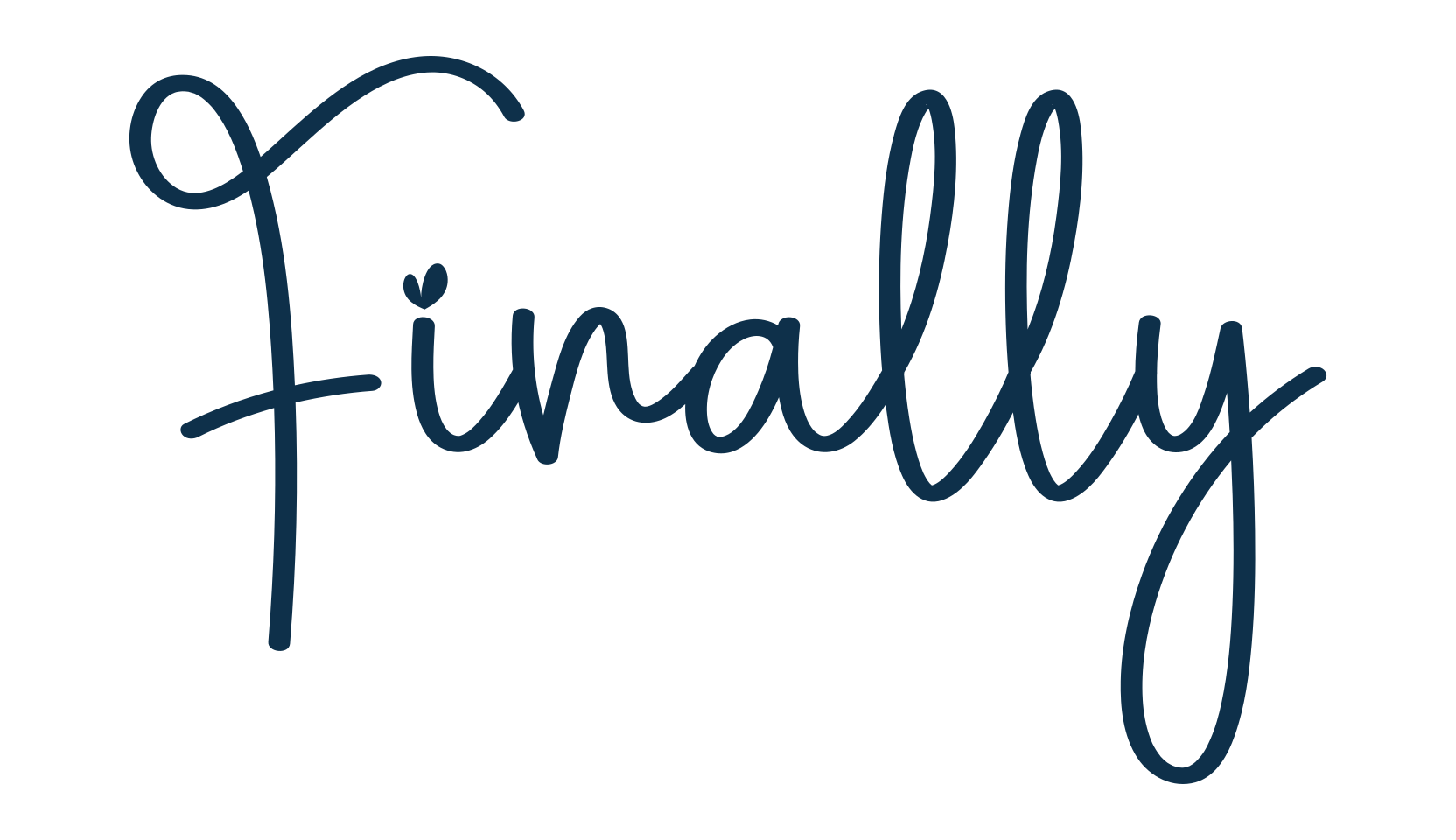 Finally, handwriting font preview