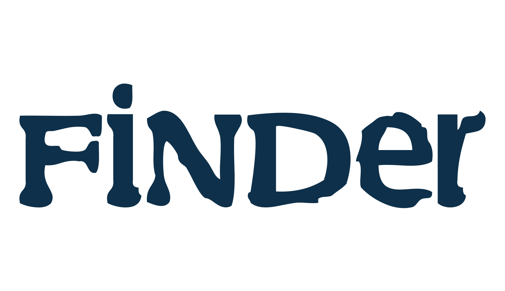Finder (finder-2), eroded font preview