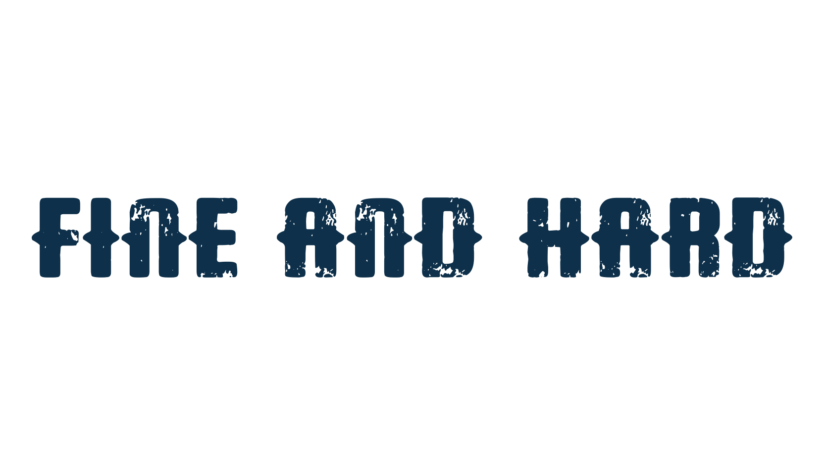 Fine and Hard, fancy eroded decorative font preview
