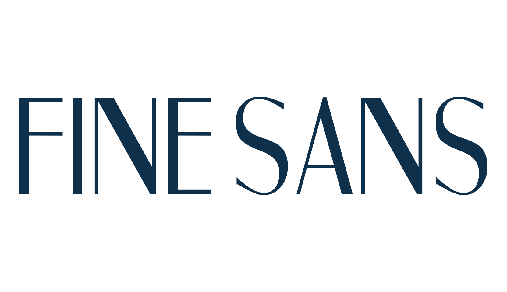 Fine Sans, sans serif font preview