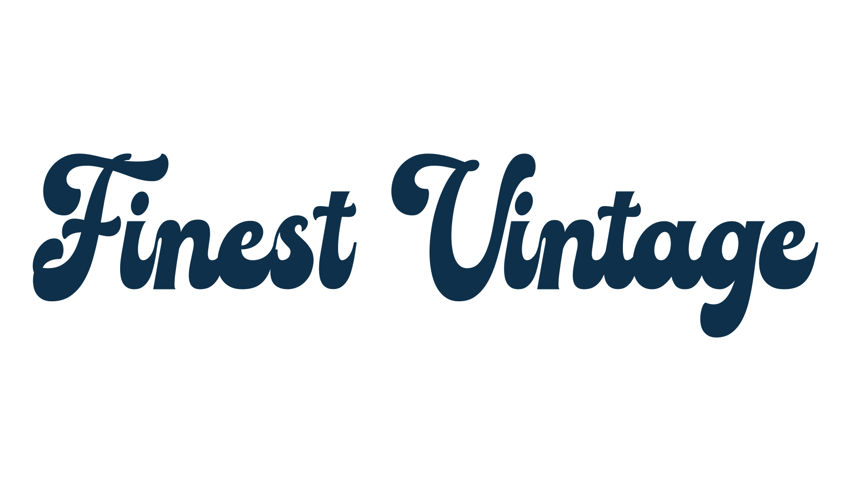 Finest Vintage, fancy old school decorative script calligraphy font preview