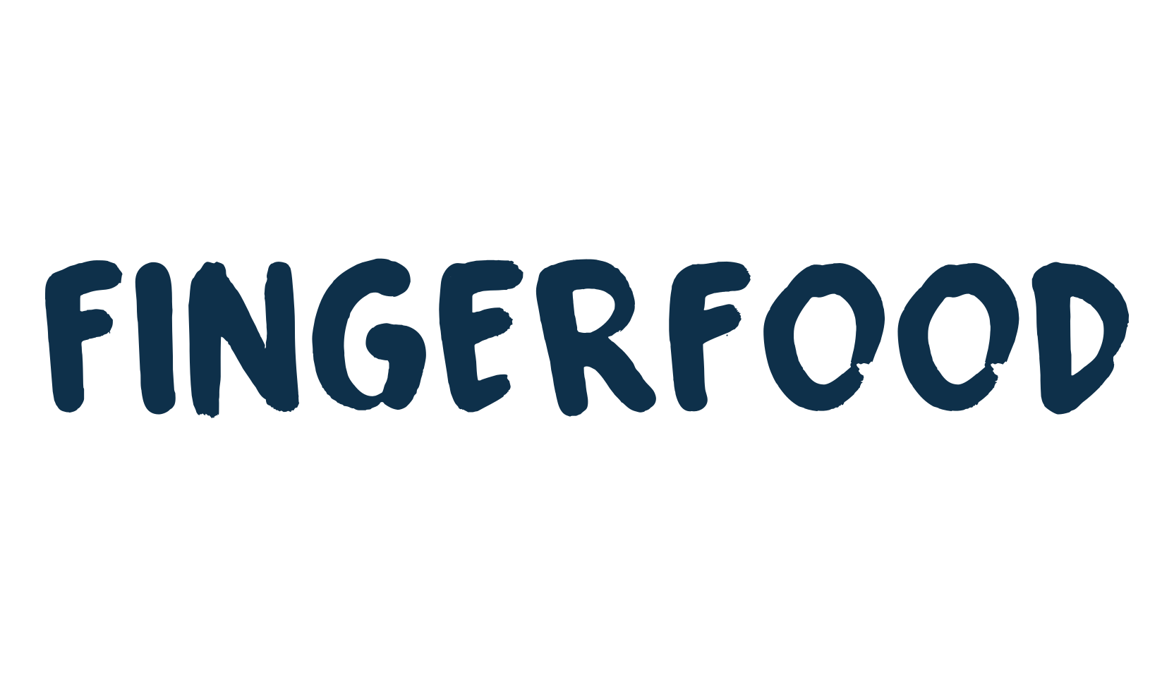 Fingerfood, script brush fancy decorative calligraphy font preview