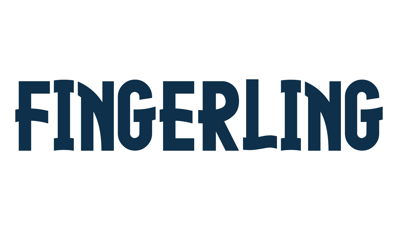 Fingerling, various font preview