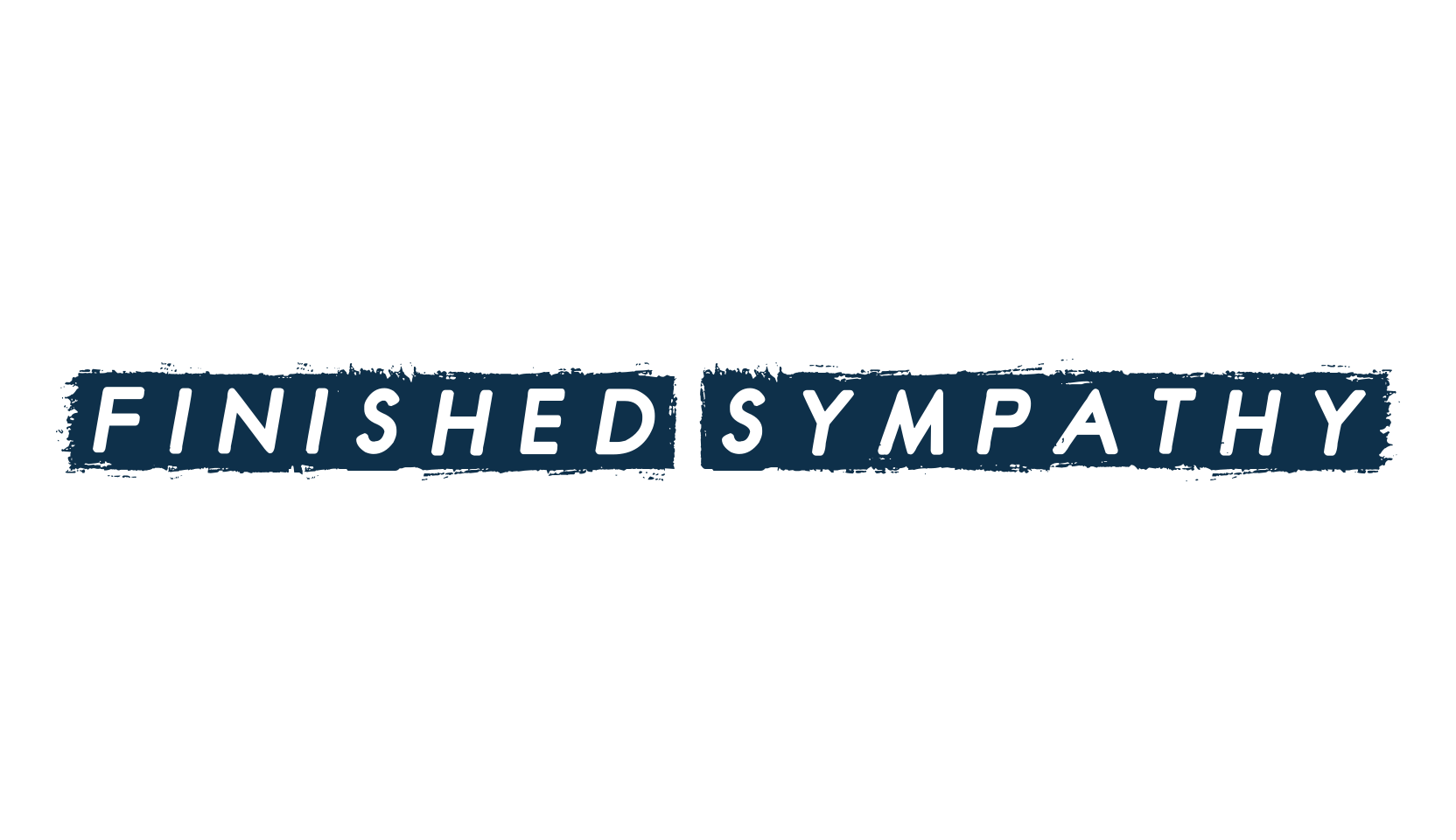 Finished Sympathy, fancy eroded decorative font preview