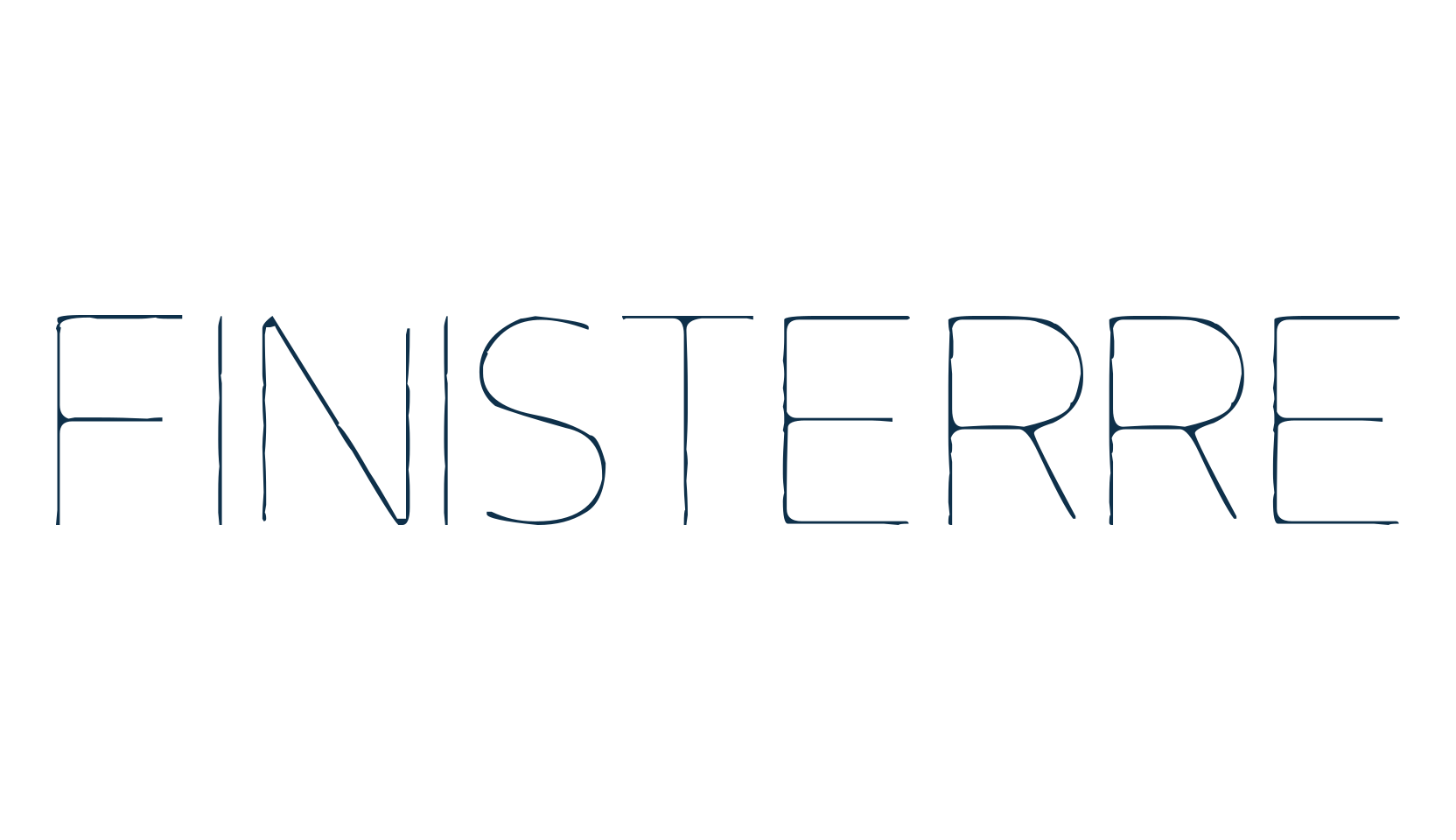 Finisterre, fancy eroded decorative font preview