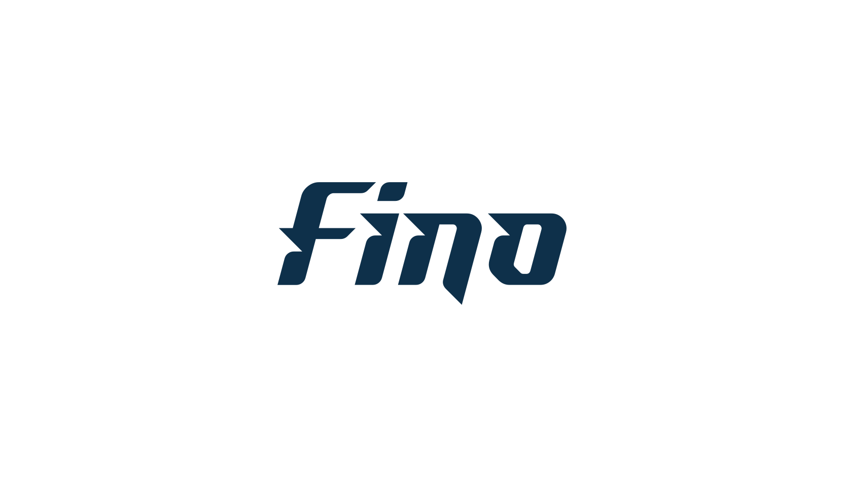 Fino, techno sci-fi font preview