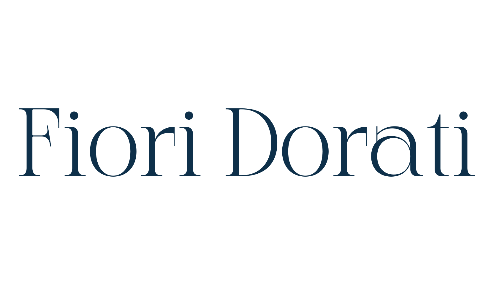 Fiori Dorati, serif font preview