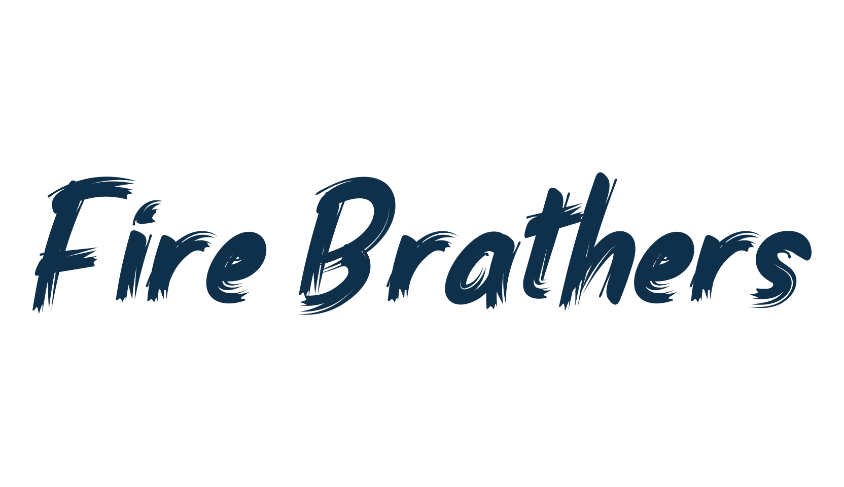 Fire Brathers, script brush fancy decorative calligraphy font preview
