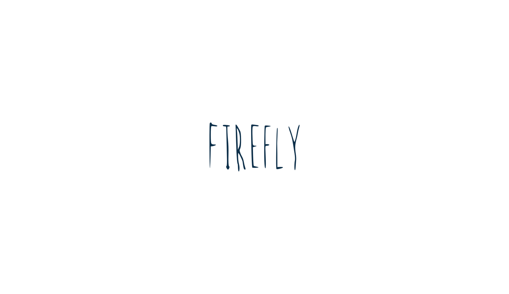 Firefly, script handwritten fancy decorative calligraphy font preview