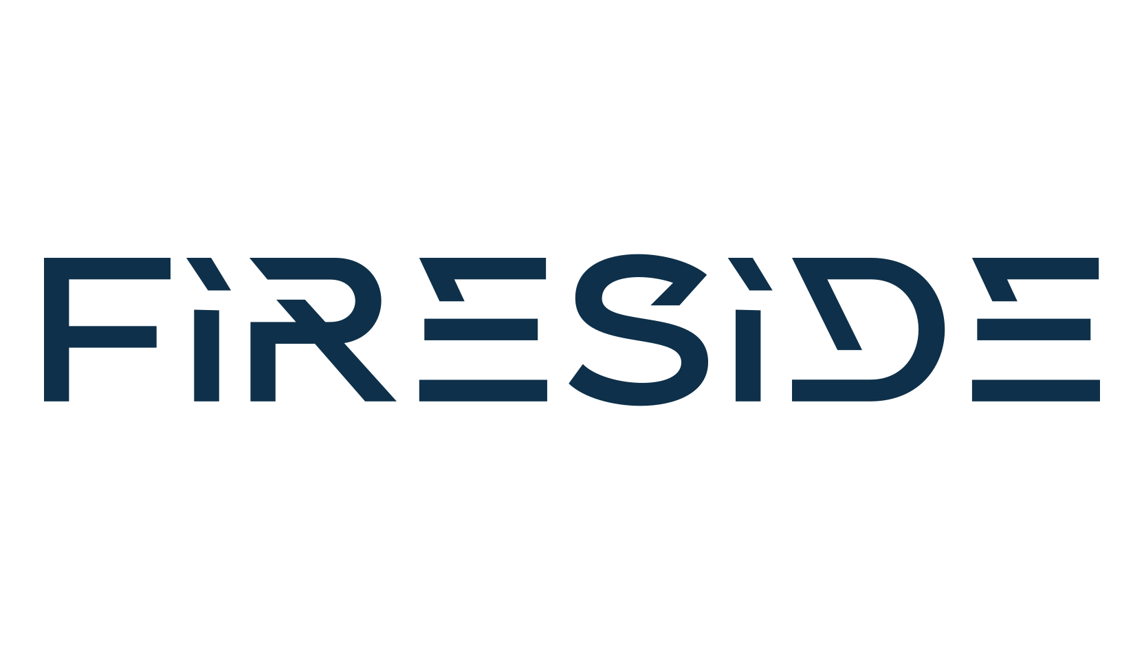 Fireside, techno sci-fi font preview