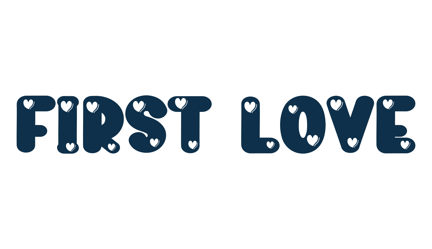 First Love (first-love-4), fancy decorative font preview