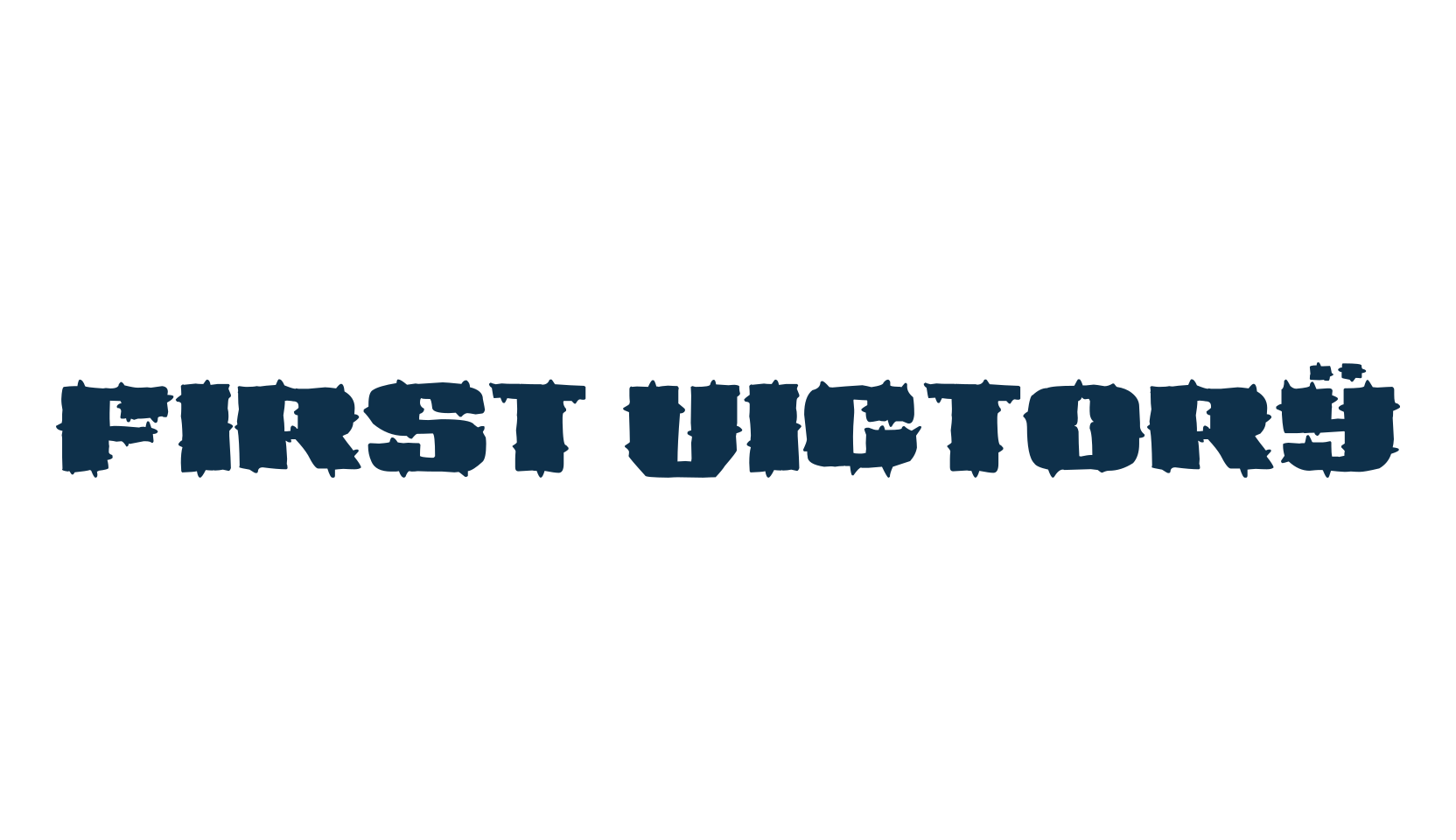 First Victory, various font preview