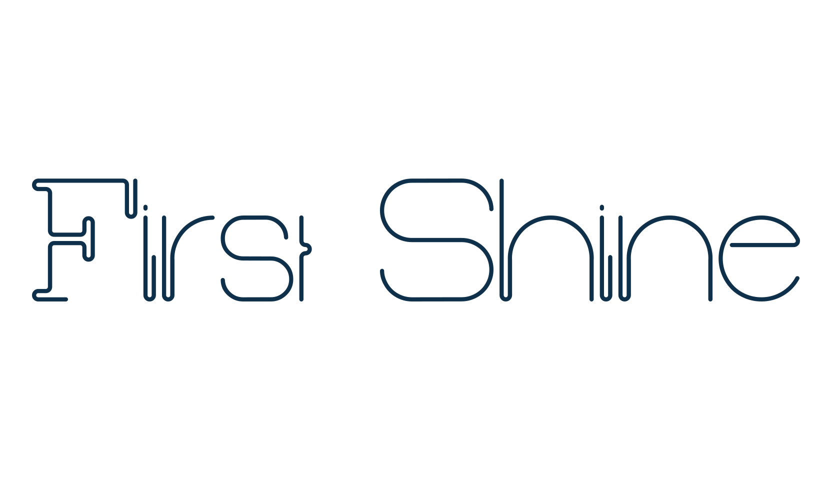 First Shine, fancy various decorative font preview
