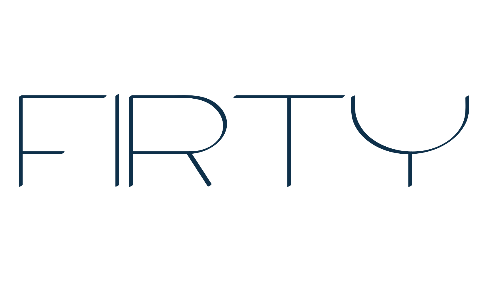Firty, basic sans serif font preview
