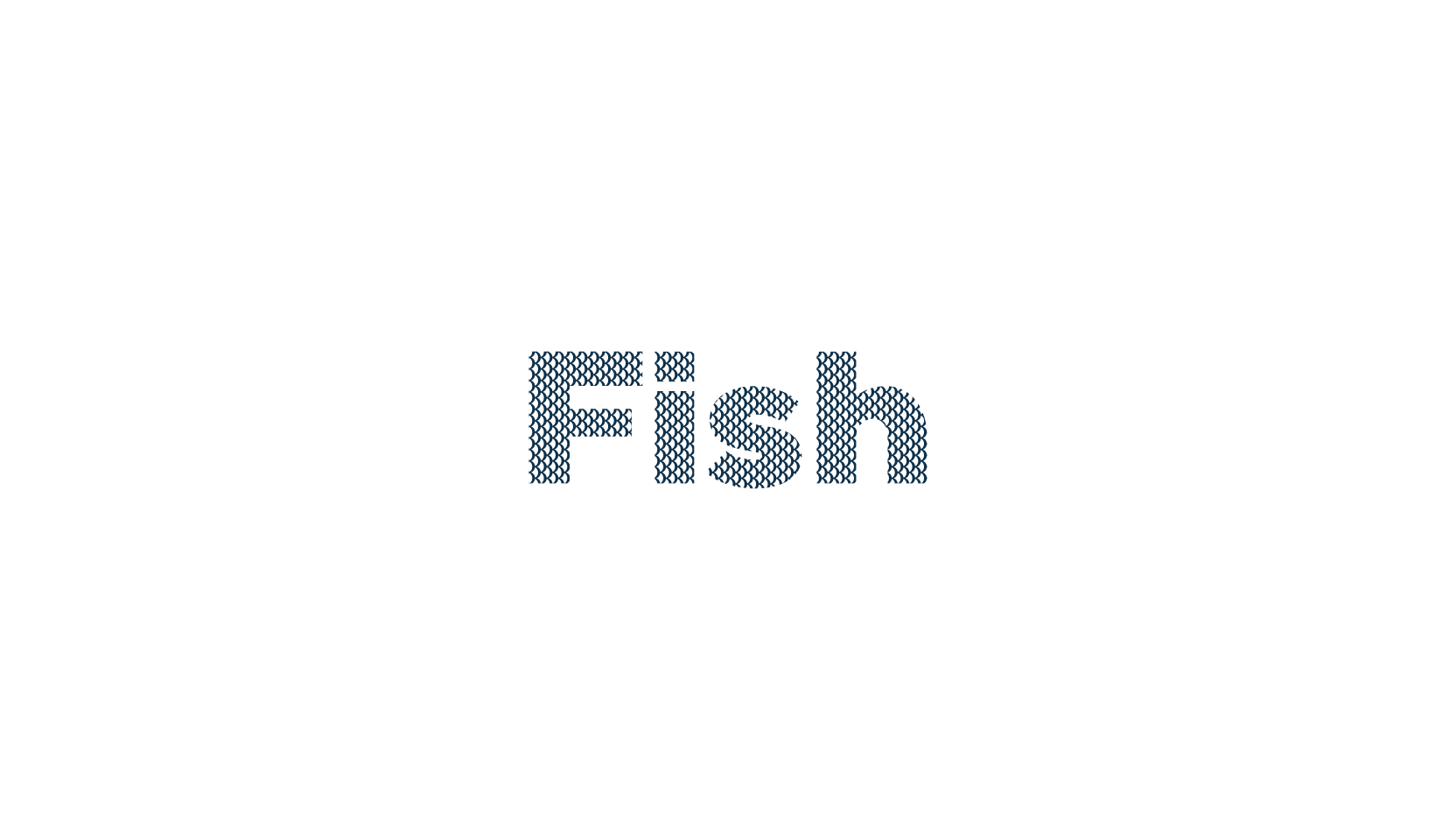 Fish (fish-2), decorative font preview